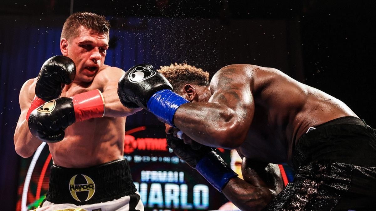 Чарло – Дерев'янченко: українець завдав більше силових ударів Чарло – Дерев'янченко: українець завдав більше силових ударів