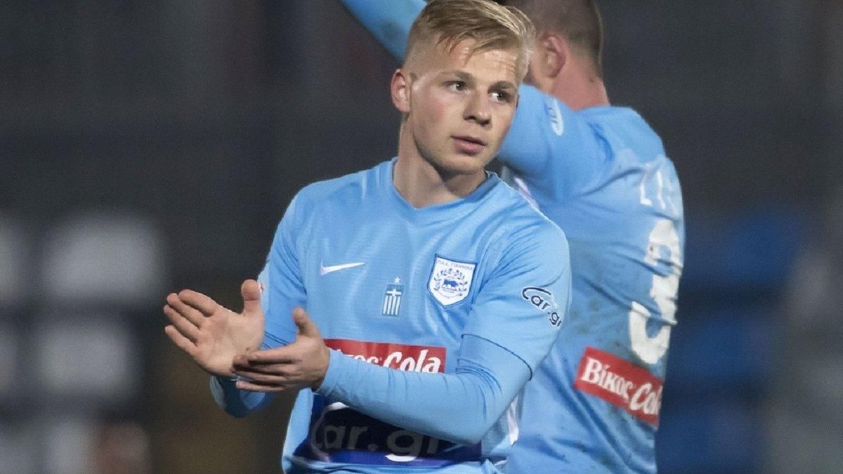 Украинец забил гол в чемпионате Греции в ворота "Ариса", что вылетел из ЛЕ от "Колоса": видео Украинец забил гол в чемпионате Греции в ворота "Ариса", что вылетел из ЛЕ от "Колоса": видео