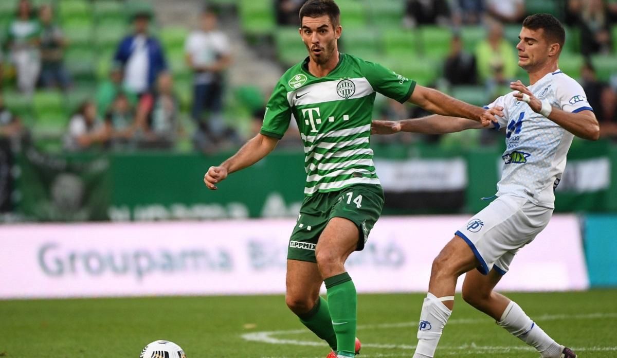 "Ференцварош" Реброва вырвал минимальную победу на своем поле "Ференцварош" Реброва вырвал минимальную победу на своем поле