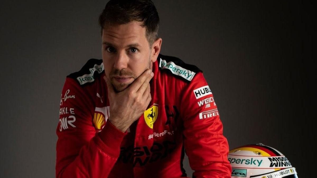На честь Шумахера: пілот Ferrari Феттель представив шолом для гран-прі Айфеля – фото