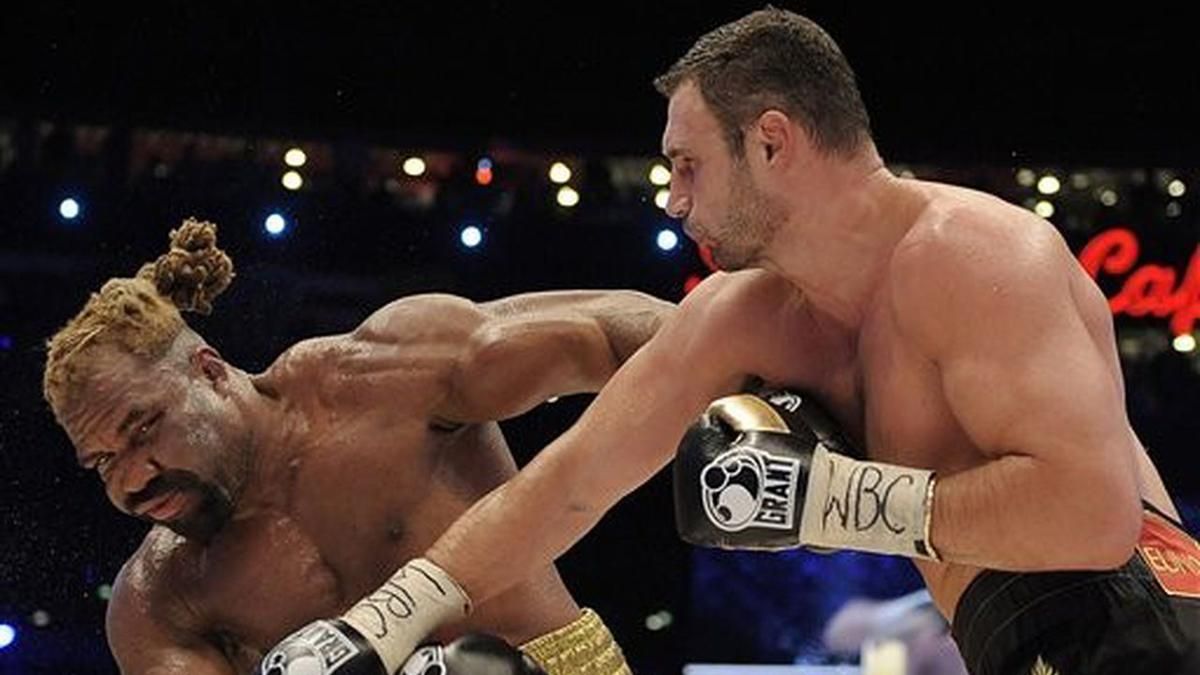 Виталий Кличко - Шеннон Бриггс: видео полного боя Виталий Кличко - Шеннон Бриггс: видео полного боя