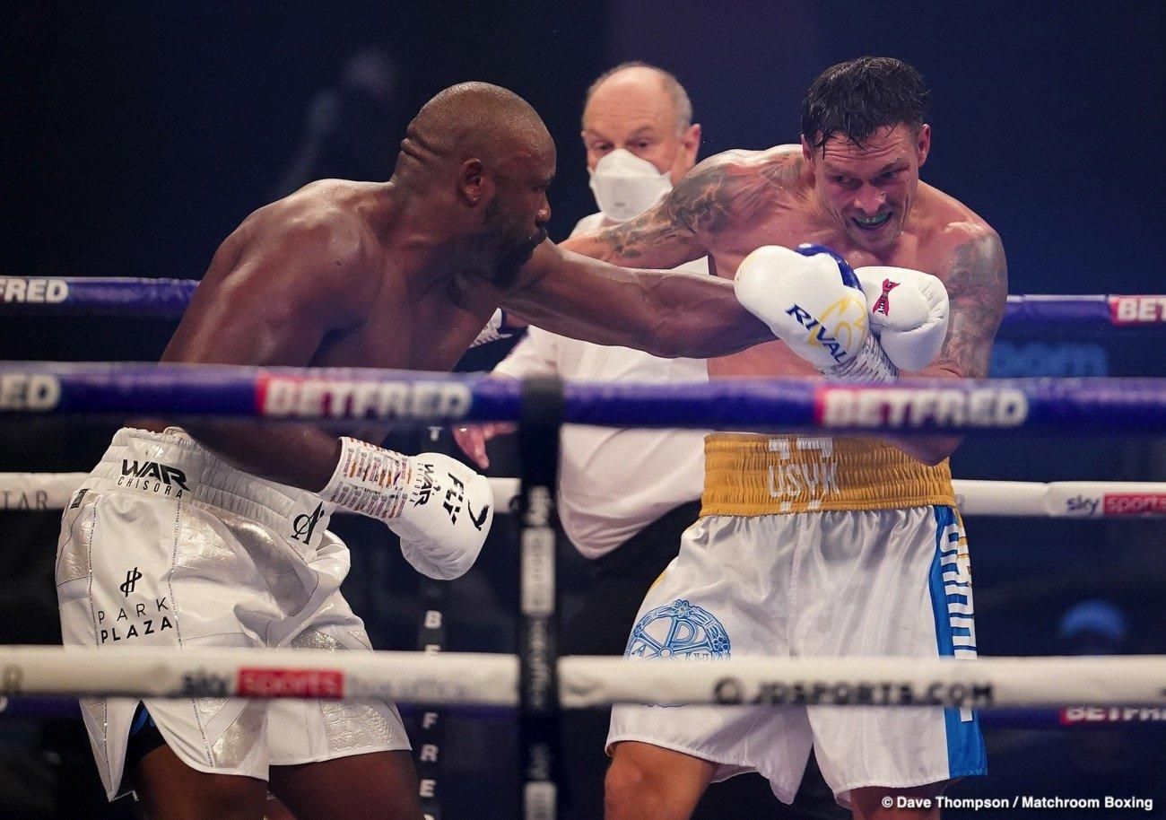 Усик – Чісора: опублікована статистика ударів у бою Усик – Чісора: опублікована статистика ударів у бою