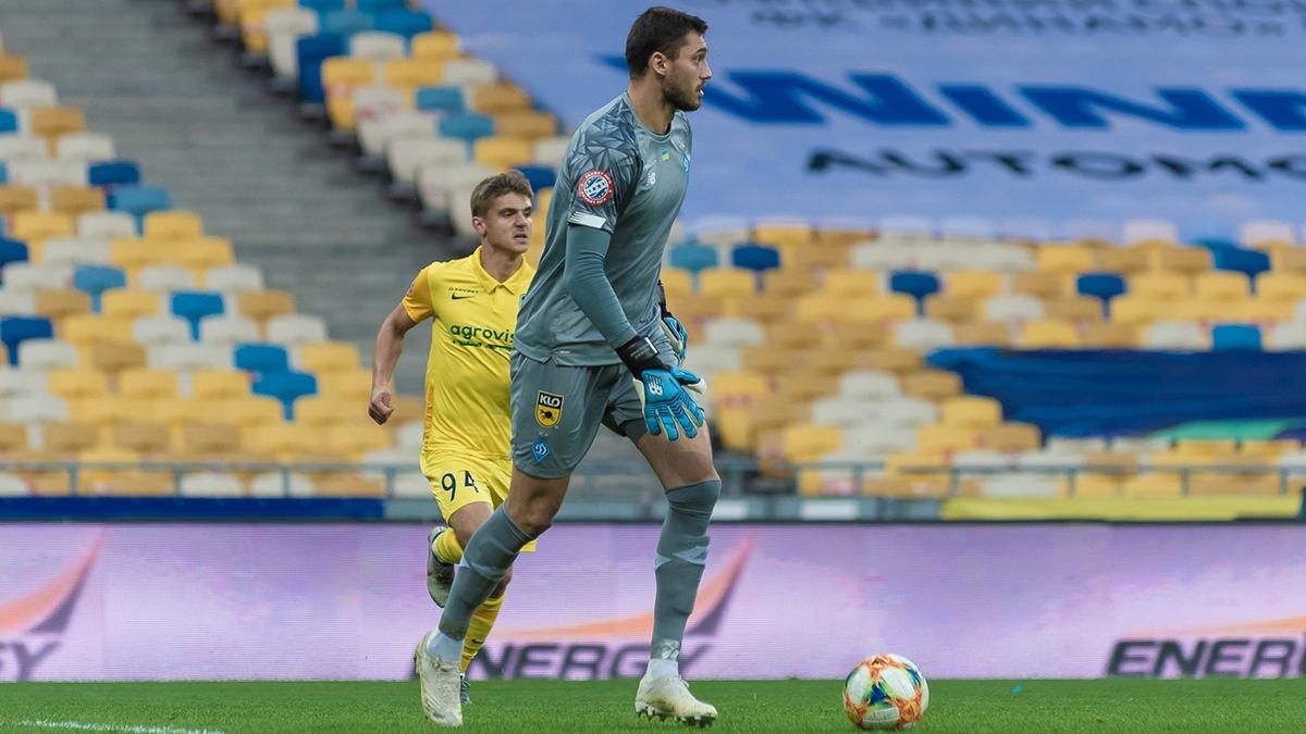 Вратарь "Динамо" Бущан выздоровел от коронавируса Вратарь "Динамо" Бущан выздоровел от коронавируса