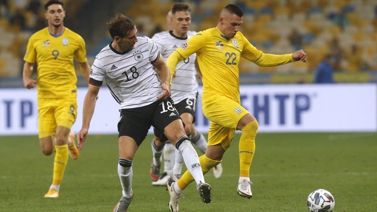 Німеччина – Україна: стартові склади на матч Ліги націй