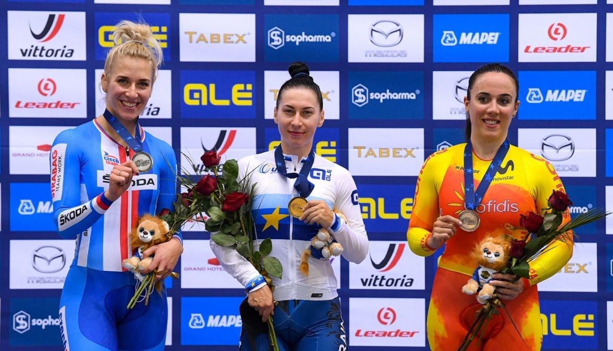 Украинская ракета: Елена Старикова – чемпионка Европы по велотреку Украинская ракета: Елена Старикова – чемпионка Европы по велотреку