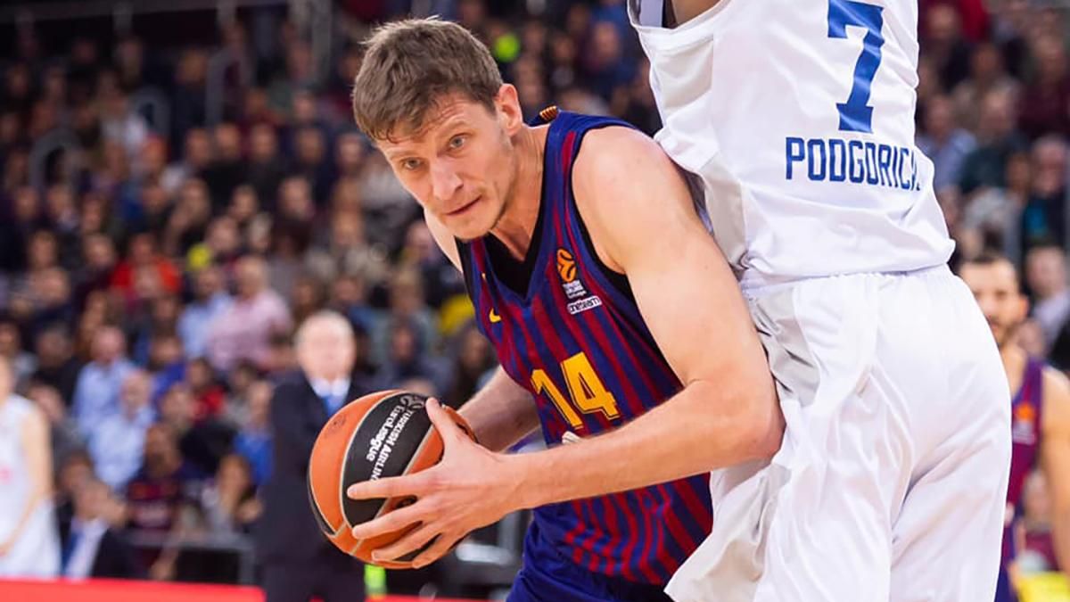 Баскетболист сборной Украины Пустовой продолжает издеваться над соперниками в Испании
