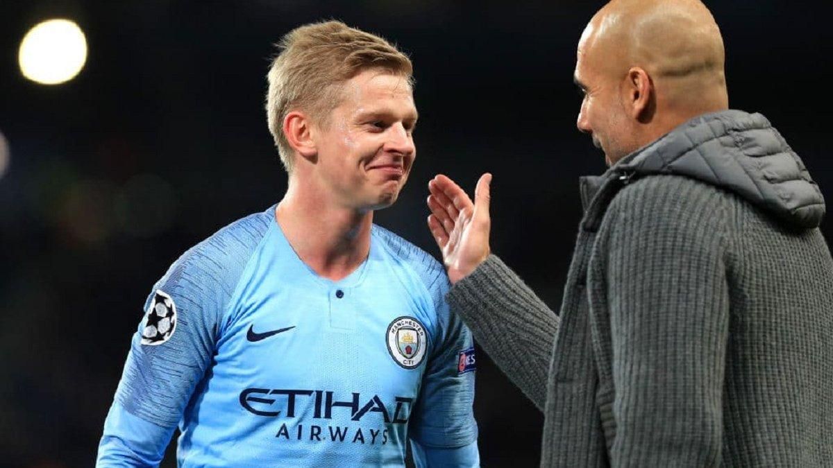 Зінченко несподівано потрапив у символічну збірну Гвардіоли Зінченко несподівано потрапив у символічну збірну Гвардіоли