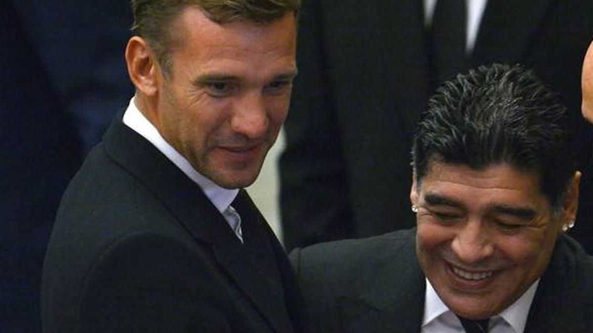 Он был как младенец – чистый, добрый, настоящий, – Шевченко о Марадоне Он был как младенец – чистый, добрый, настоящий, – Шевченко о Марадоне