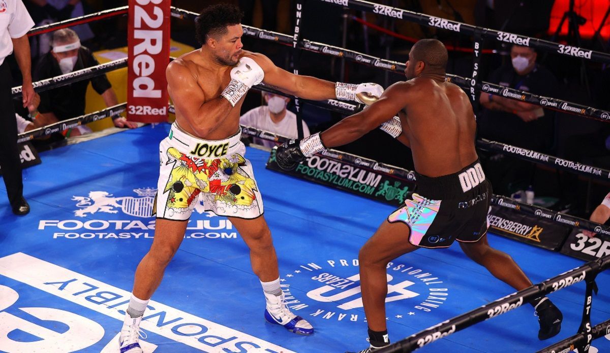 Джойс сенсационно поставил на колени Дюбуа и стал претендентом на бой с Усиком: видео Джойс сенсационно поставил на колени Дюбуа и стал претендентом на бой с Усиком: видео