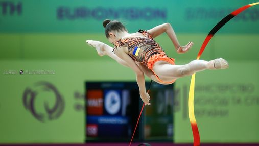 Украина получила шесть наград на чемпионате Европы по художественной гимнастике в Киеве