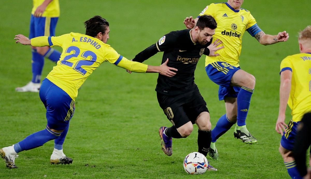 Найгірший старт за 33 роки: Кадіс завдав сенсаційної поразки Барселоні – відео Найгірший старт за 33 роки: Кадіс завдав сенсаційної поразки Барселоні – відео