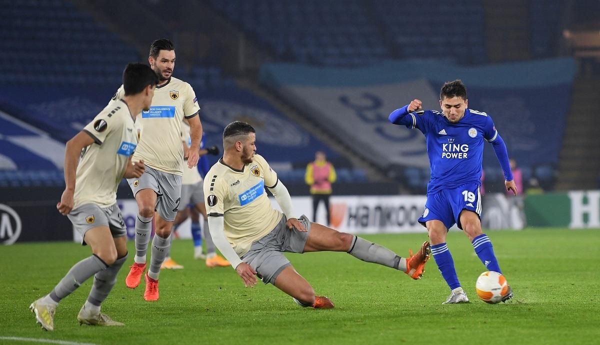 Лестер за 2 минуты оформил победу над АЕКом, Шахов вылетел из Лиги Европы: видео Лестер за 2 минуты оформил победу над АЕКом, Шахов вылетел из Лиги Европы: видео