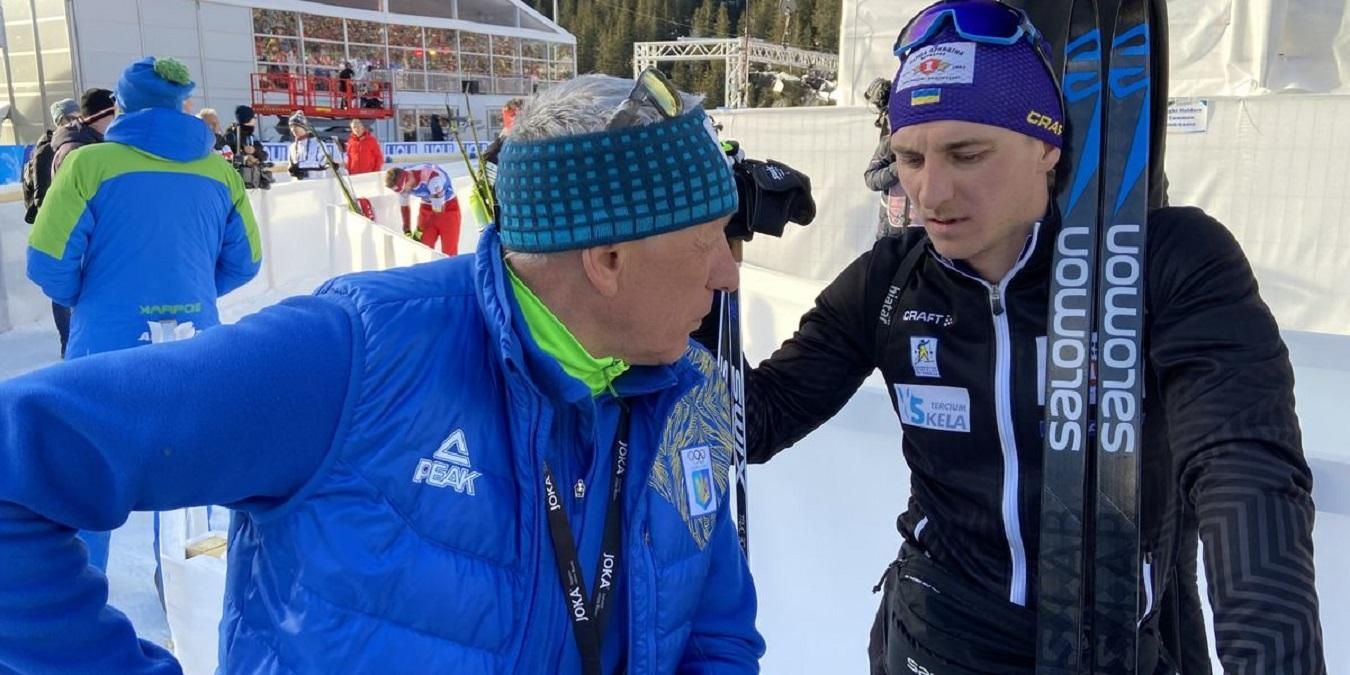 Пидручный извинился перед тренером Санитрой за эмоции после фиаско в спринте Пидручный извинился перед тренером Санитрой за эмоции после фиаско в спринте