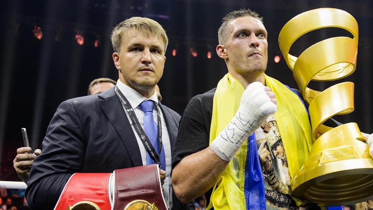 Промоутер Красюк відповів на критику Усика Промоутер Красюк відповів на критику Усика