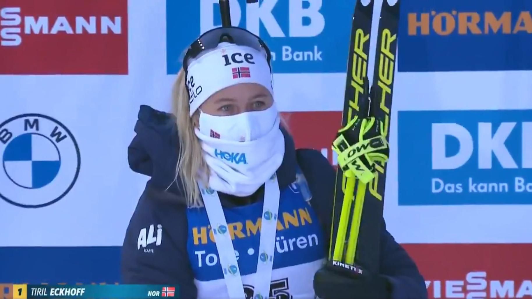 Українські біатлоністки провалили жіночий спринт у Хохфільцені, норвежки зайняли весь подіум Українські біатлоністки провалили жіночий спринт у Хохфільцені, норвежки зайняли весь подіум