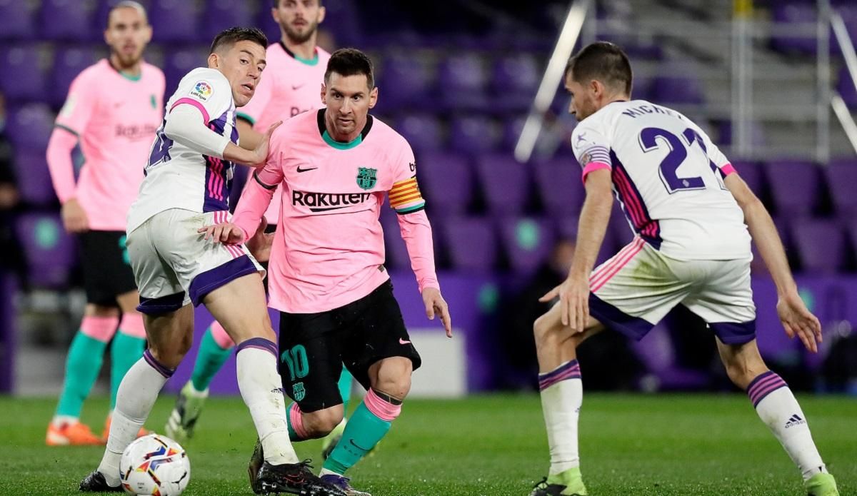 Барселона на чолі з Мессі декласувала аутсайдера Ла Ліги Вальядолід: відео Барселона на чолі з Мессі декласувала аутсайдера Ла Ліги Вальядолід: відео