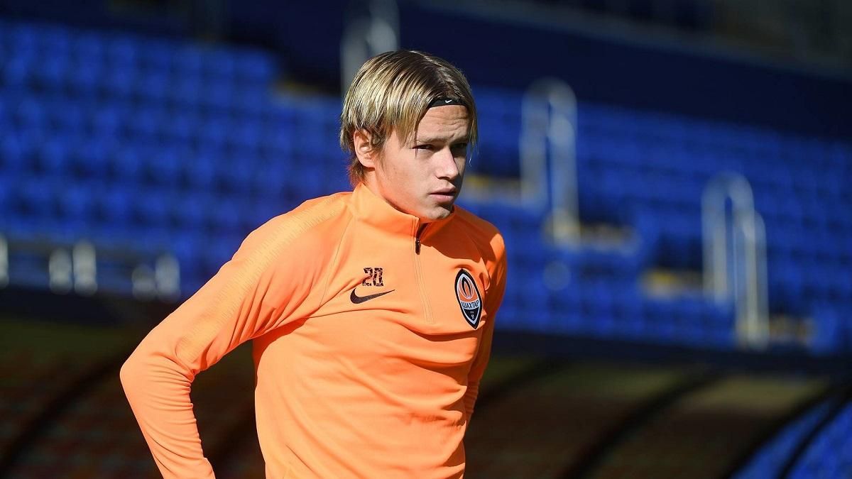 Шахтар повернув вундеркінда Мудрика з оренди у Десні Шахтар повернув вундеркінда Мудрика з оренди у Десні