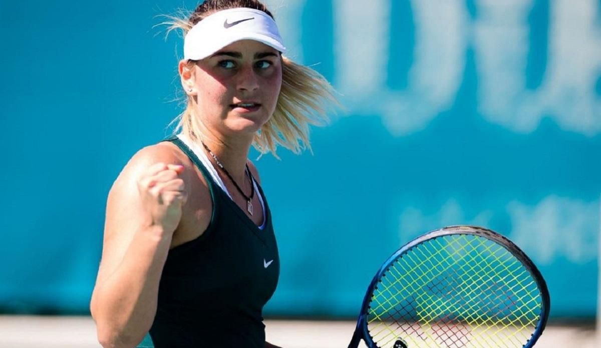 Костюк яскраво декласувала Зіданшек на шляху в 1/4 фіналу турніру в Абу-Дабі: відео Костюк яскраво декласувала Зіданшек на шляху в 1/4 фіналу турніру в Абу-Дабі: відео