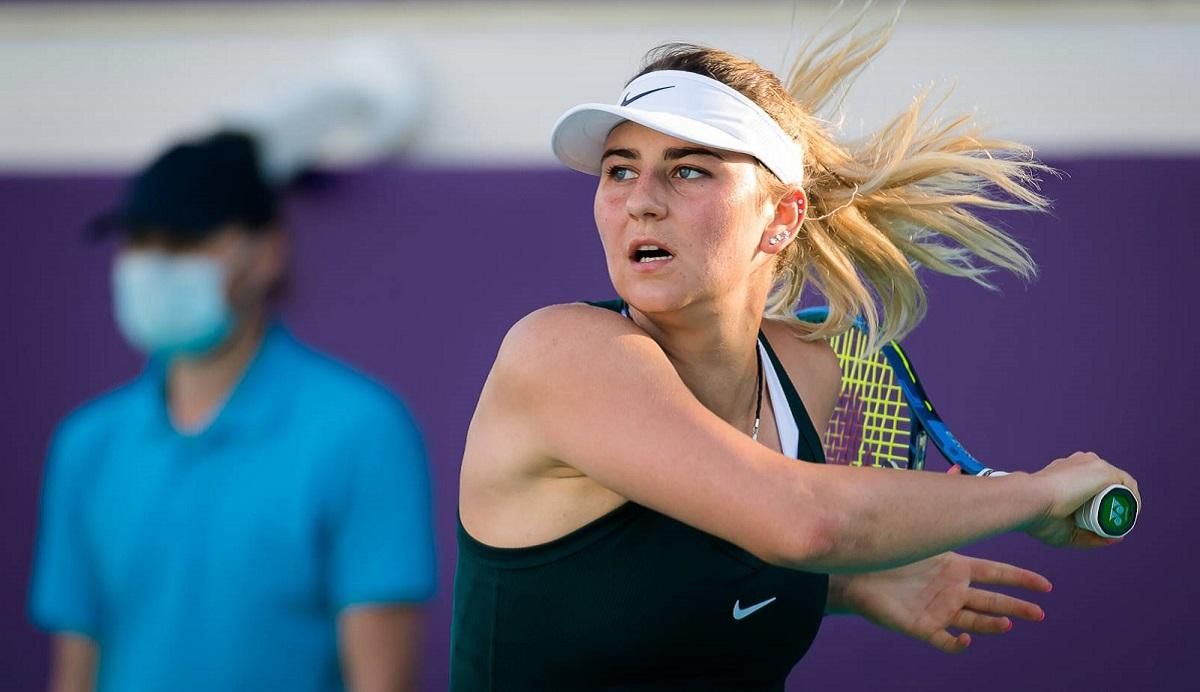 Костюк прикро поступилась Кудерметовій, показавши найкращий результат на турнірах WTA: відео Костюк прикро поступилась Кудерметовій, показавши найкращий результат на турнірах WTA: відео