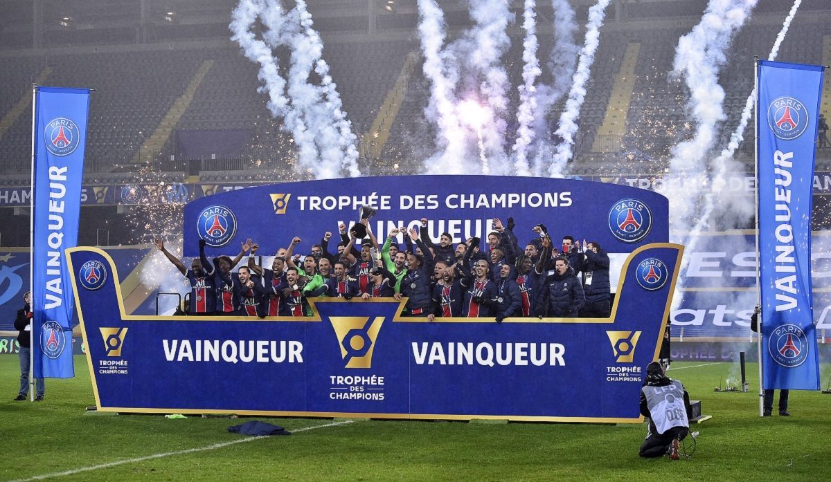 ПСЖ переиграл Марсель, получив восьмой подряд Суперкубок Франции: видео
