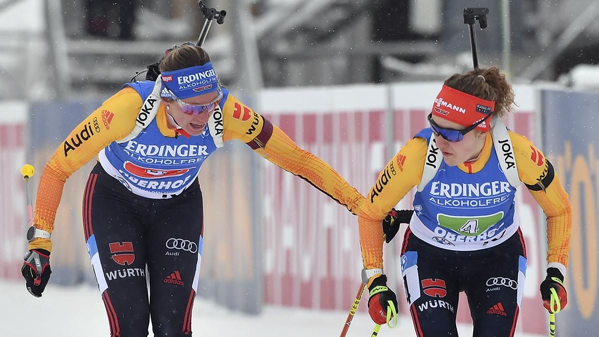 Біатлон: результати жіночої естафети в Оберхофі 16.01.2021 Біатлон: результати жіночої естафети в Оберхофі 16.01.2021