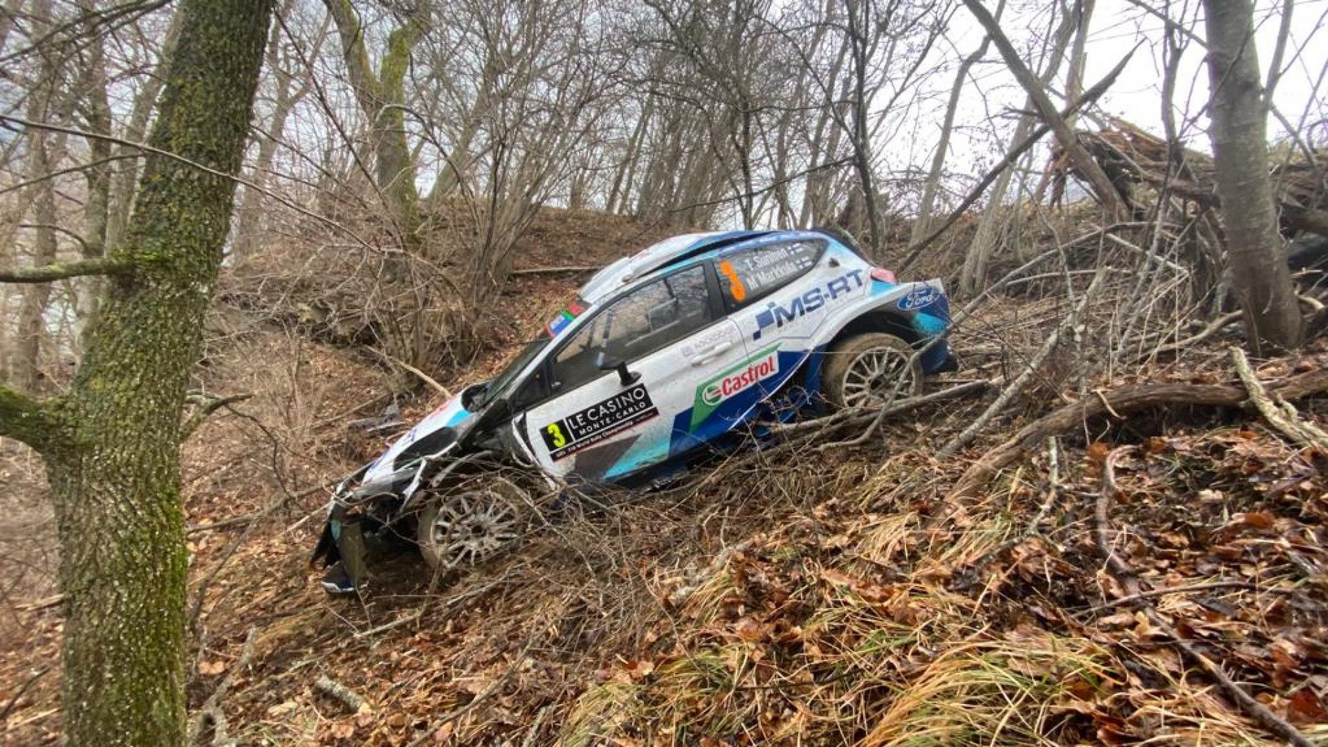 Гонщик потрапив в епічну аварію вже на першому етапі Кубка світу з ралі: відео Гонщик потрапив в епічну аварію вже на першому етапі Кубка світу з ралі: відео