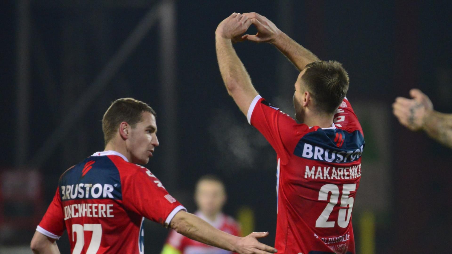 Украинец Макаренко забил невероятный гол за Кортрейк в чемпионате Бельгии: видео Украинец Макаренко забил невероятный гол за Кортрейк в чемпионате Бельгии: видео