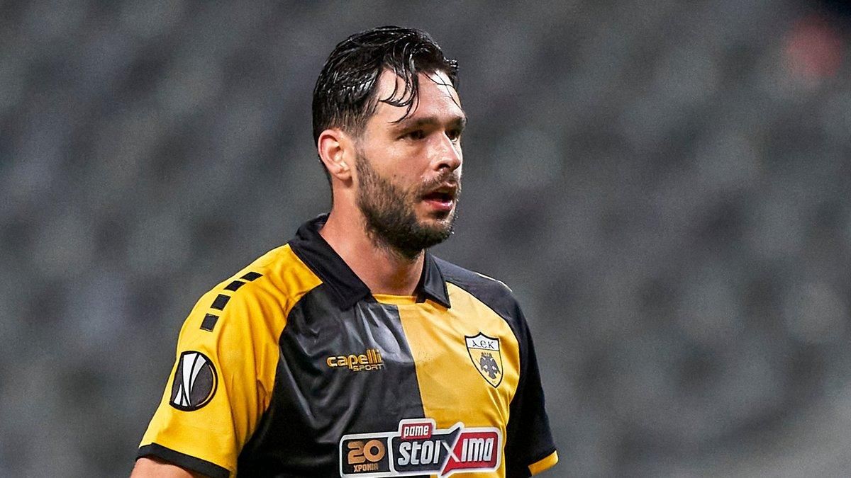 Футболист сборной Украины Шахов забил гол своему бывшему клубу в Греции: видео Футболист сборной Украины Шахов забил гол своему бывшему клубу в Греции: видео