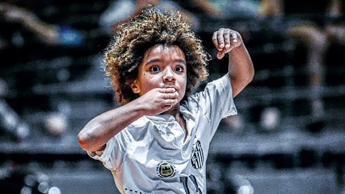 Кауан Басиле подписал контракт с Nike, футболисту всего 8 лет