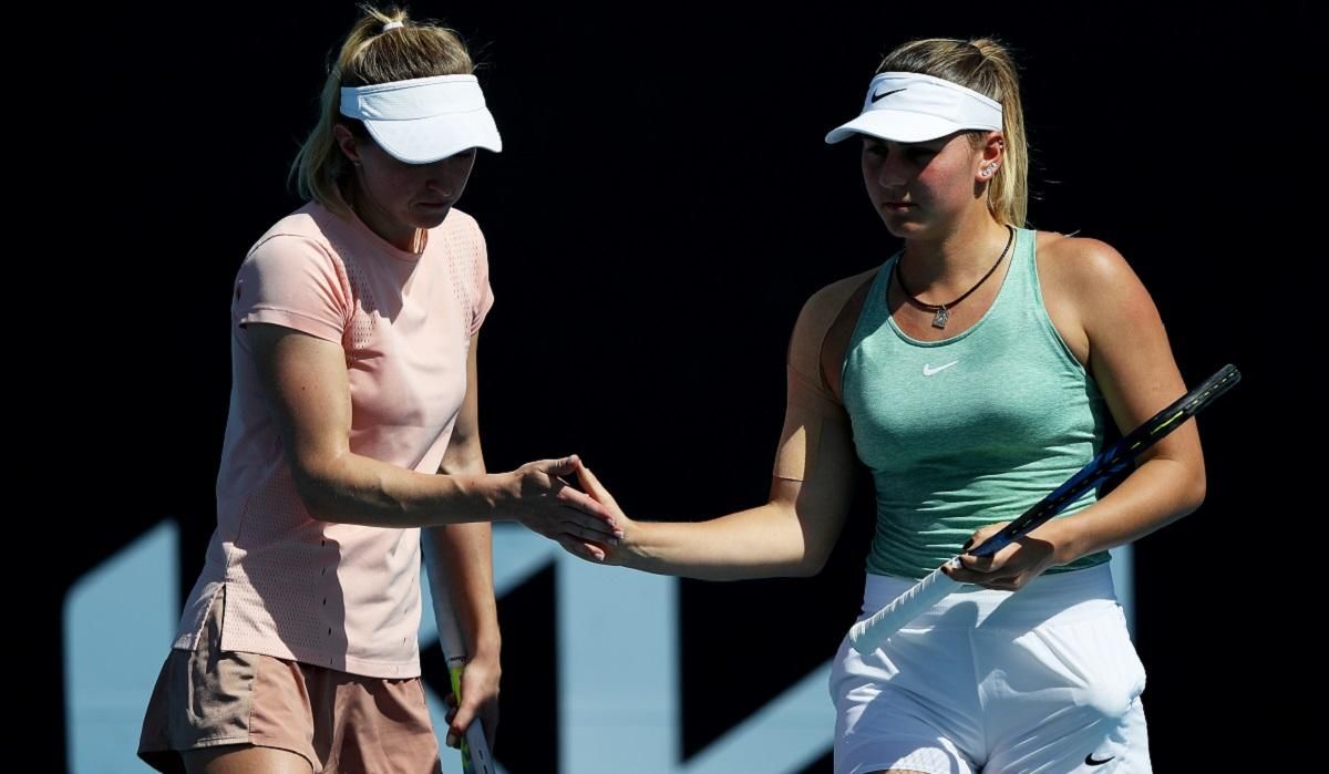 Костюк з гуркотом вилетіла з парного розряду Australian Open Костюк з гуркотом вилетіла з парного розряду Australian Open