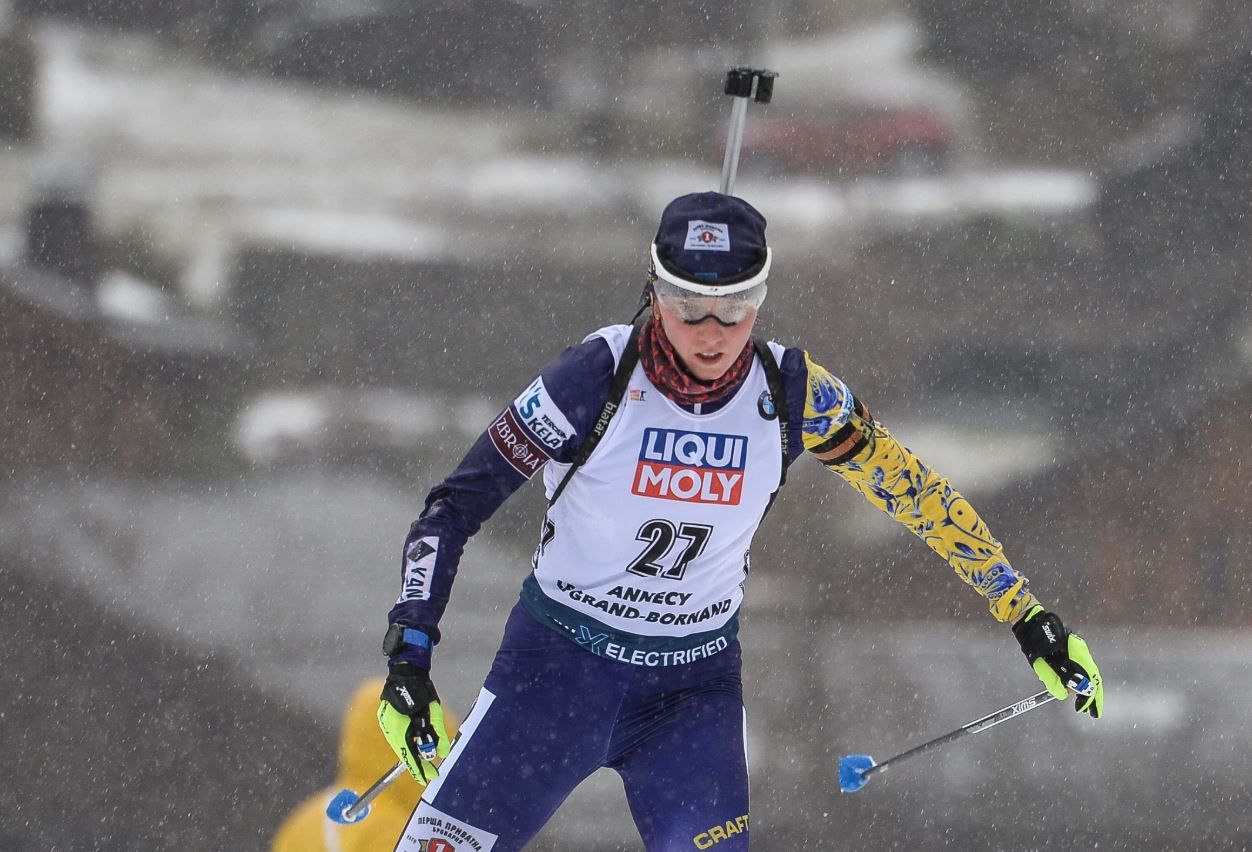 Склад збірної України з біатлону на жіночий спринт чемпіонату світу Склад збірної України з біатлону на жіночий спринт чемпіонату світу