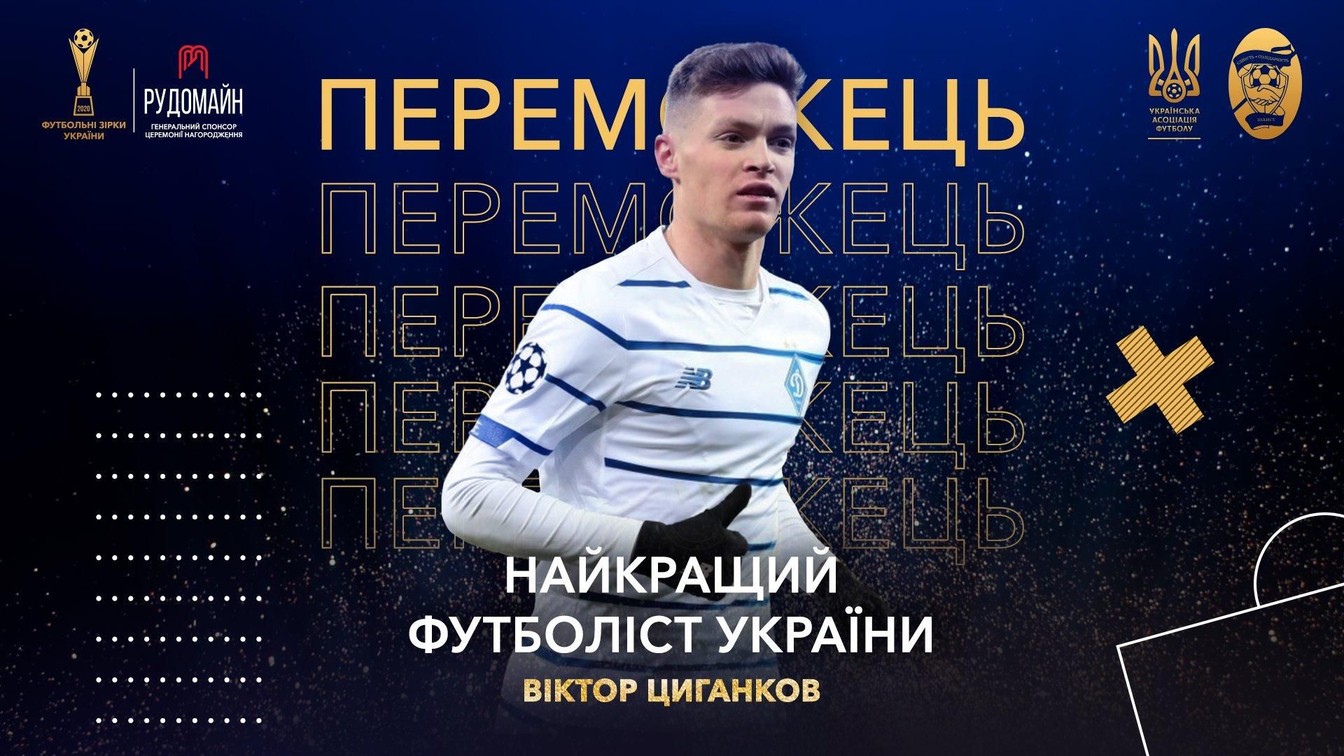 Найкращий футболіст та тренер України 2020 року – хто переміг