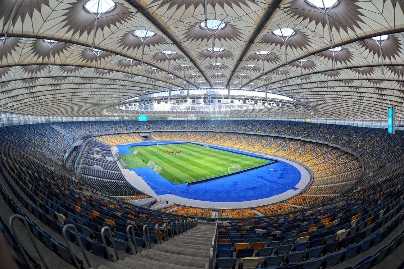 Динамо – Брюгге: в каком состоянии находится газон НСК "Олимпийский" перед матчем Лиги Европы