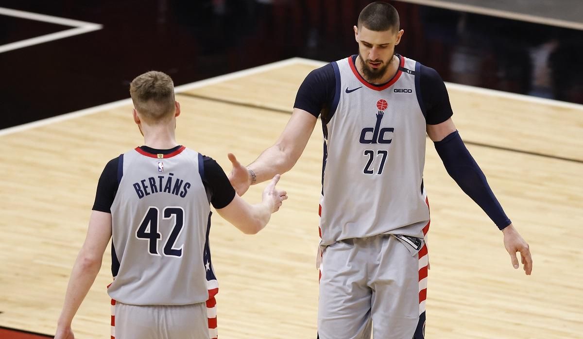 Лень помог Вашингтону вырвать важную победу в НБА – видео Лень помог Вашингтону вырвать важную победу в НБА – видео