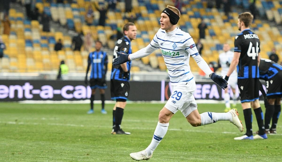 Розкішний дальній удар Буяльського у ворота Брюгге Розкішний дальній удар Буяльського у ворота Брюгге