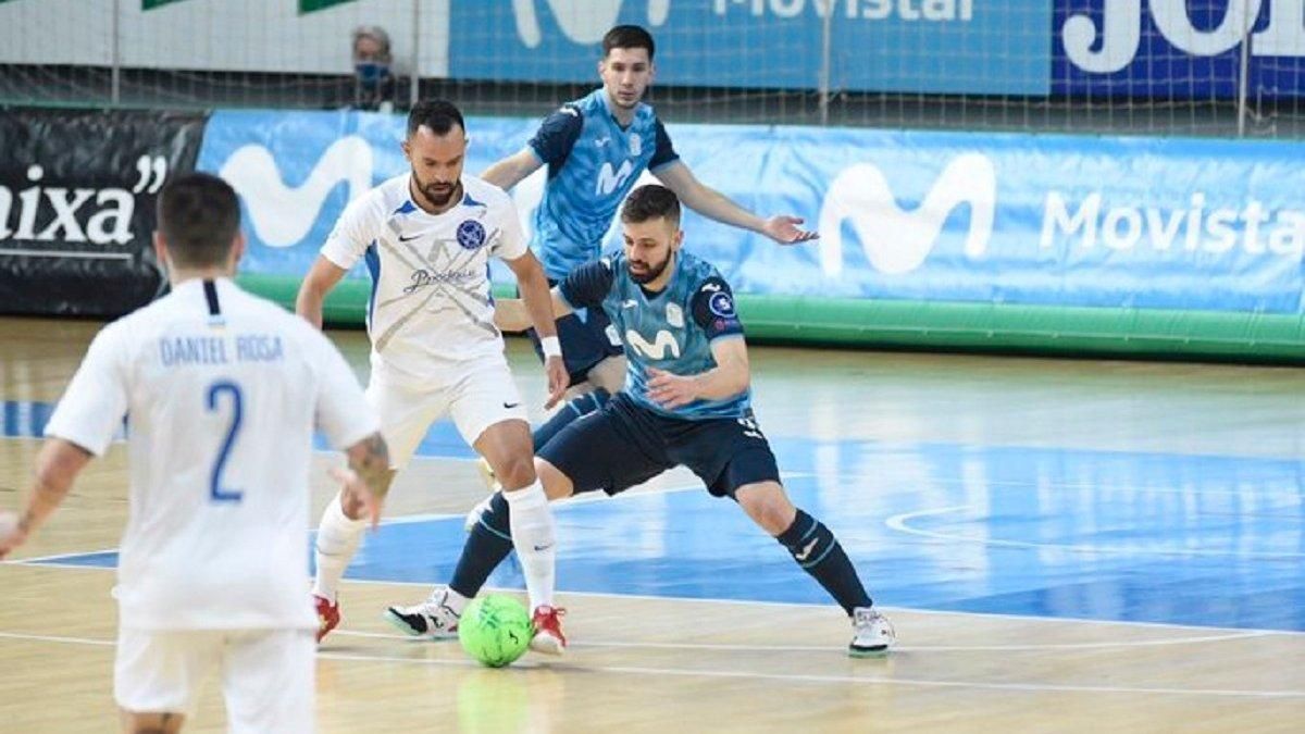 Продексім програв Інтеру у футзальній Лізі чемпіонів Продексім програв Інтеру у футзальній Лізі чемпіонів