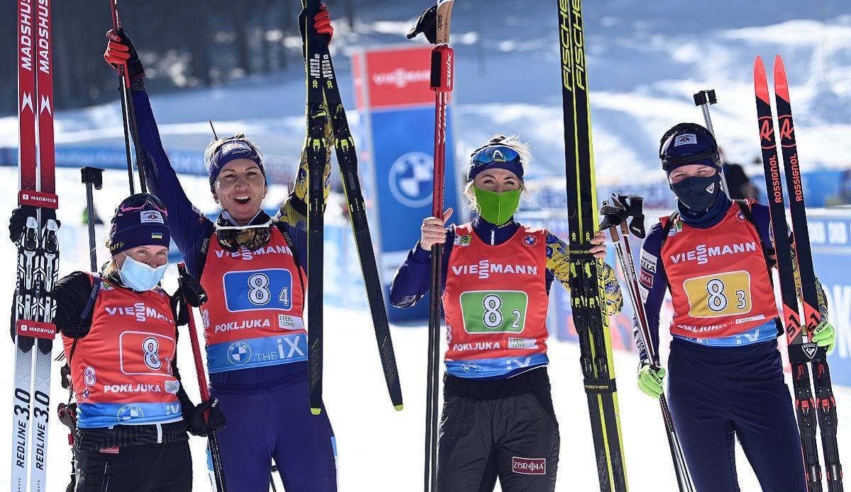 ЧС з біатлону-2021: результати жіночої естафети 20.02.2021 ЧС з біатлону-2021: результати жіночої естафети 20.02.2021