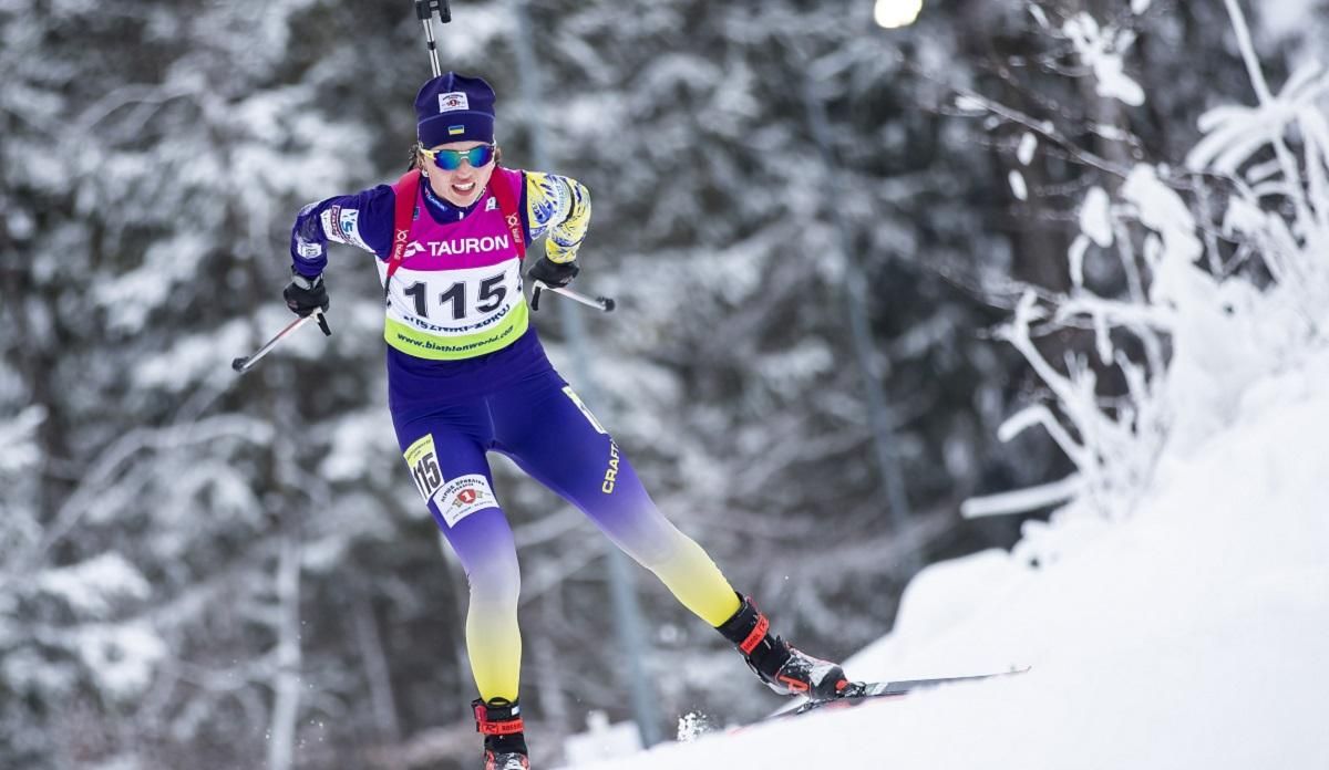 Первый подиум на взрослом уровне: биатлонистка Кривонос завоевала "серебро" в Словакии Первый подиум на взрослом уровне: биатлонистка Кривонос завоевала "серебро" в Словакии