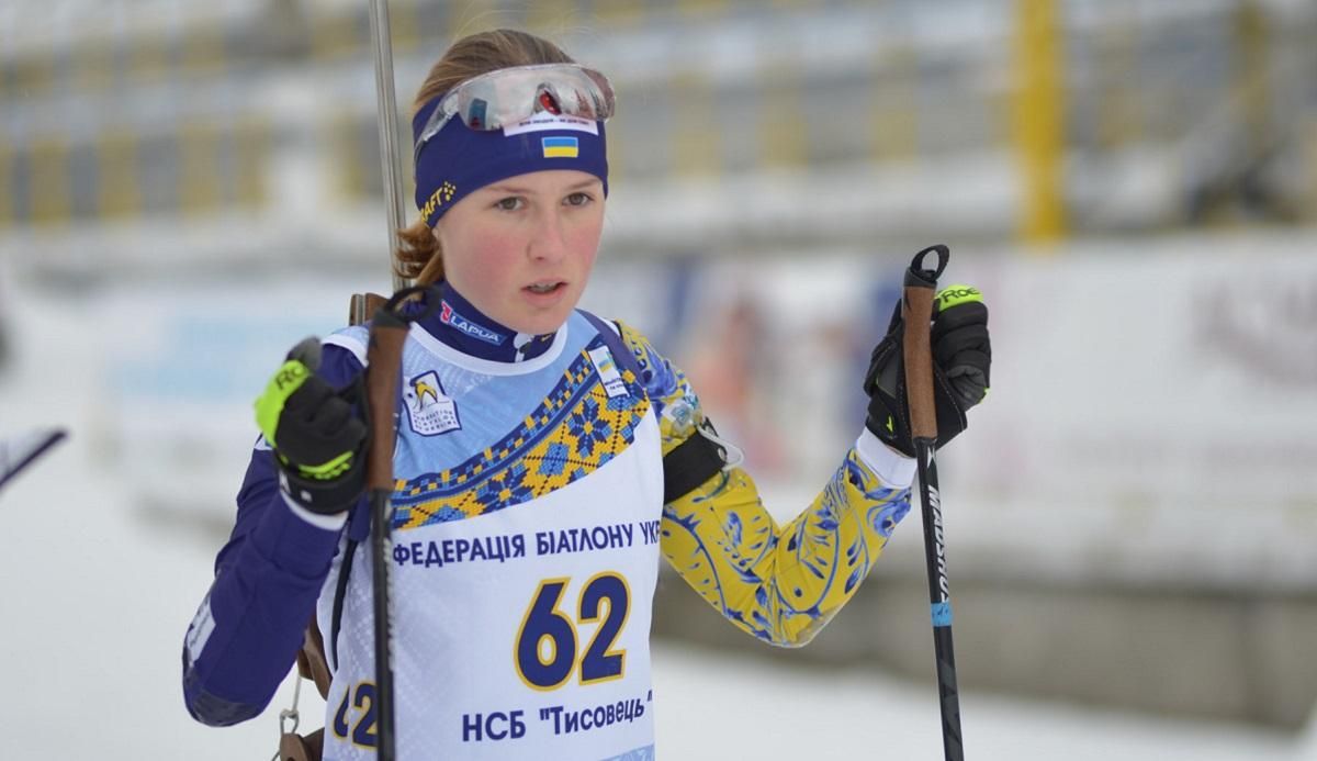 Біатлоністка з України допустила помилку на стрільбі ЧС Біатлоністка з України допустила помилку на стрільбі ЧС