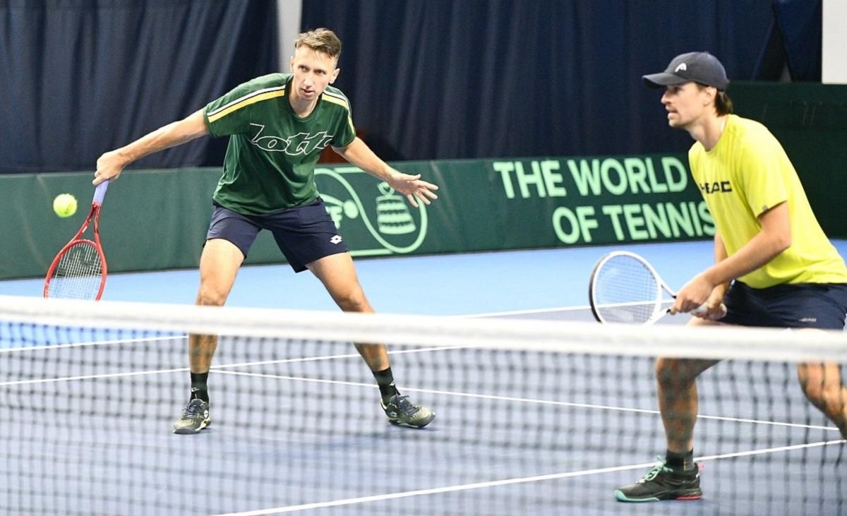 Кубок Дэвиса: Украина благодаря победе Стаховского победила Израиль Кубок Дэвиса: Украина благодаря победе Стаховского победила Израиль