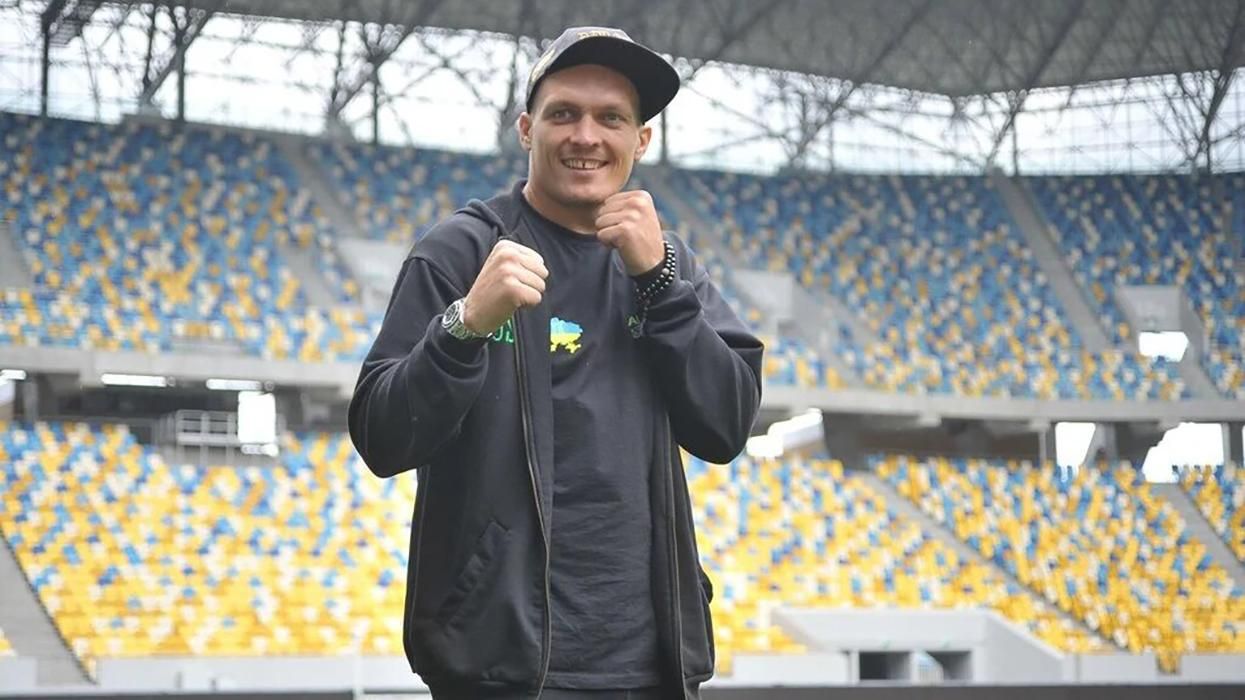 Це було б великим святом для нашої країни, – Усик про бій в Україні Це було б великим святом для нашої країни, – Усик про бій в Україні