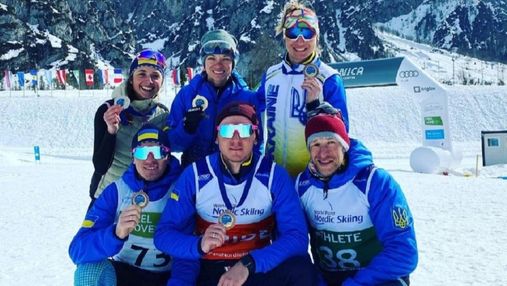 Украинские паралимпийцы завоевали 29 медалей на Кубке мира по лыжным гонкам и биатлону