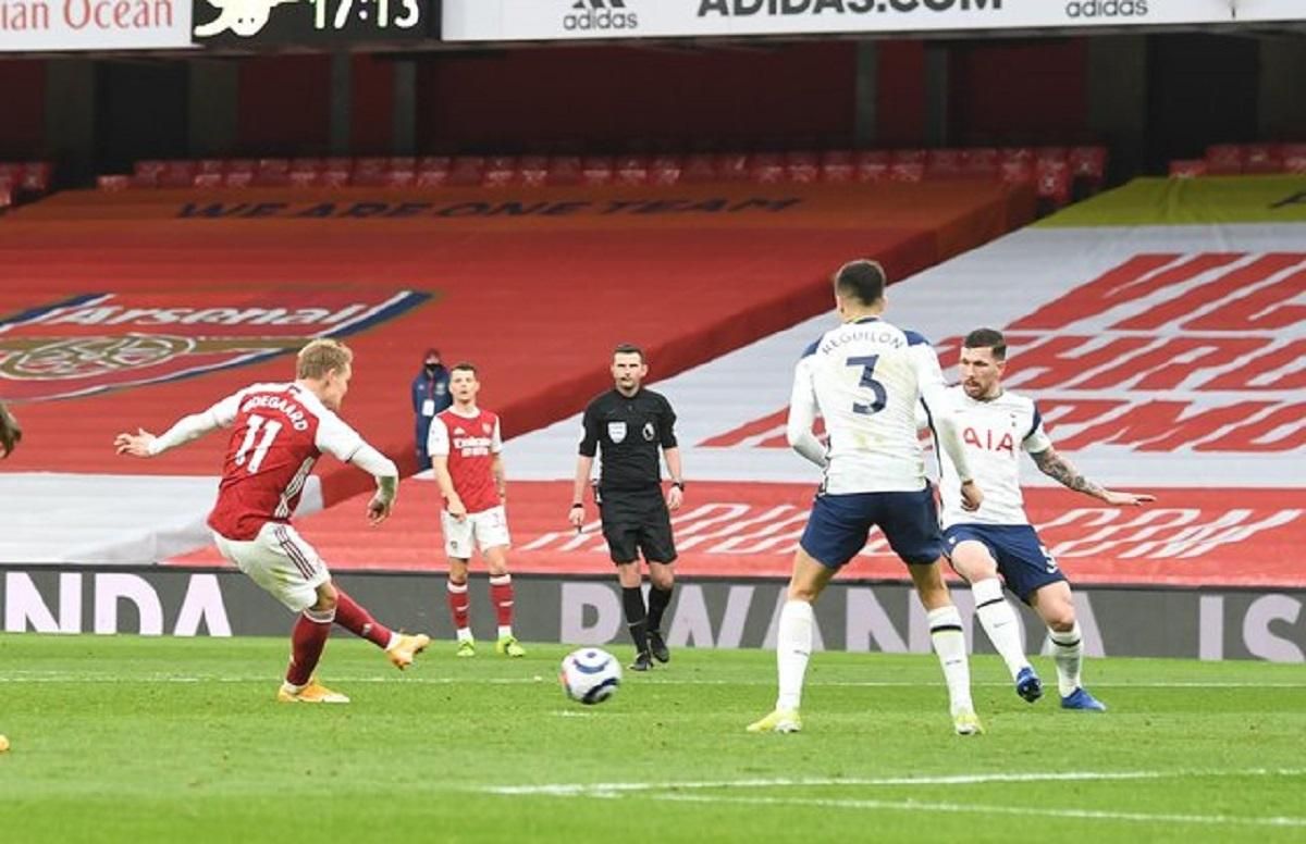 Арсенал – Тоттенхэм результат и видео голов 14.03.2021, АПЛ Арсенал – Тоттенхэм результат и видео голов 14.03.2021, АПЛ