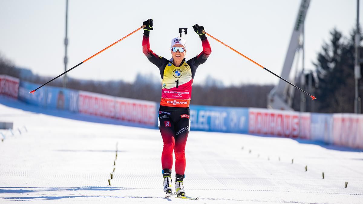 Біатлон: результати жіночого спринту в Нове-Мєсто 12.03.2021 Біатлон: результати жіночого спринту в Нове-Мєсто 12.03.2021