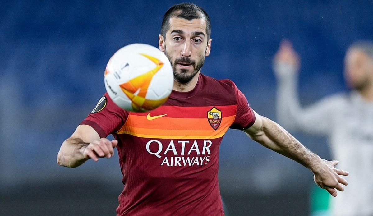 Ключевой игрок Ромы Мхитарян не сыграет против Шахтера в Лиге Европы Ключевой игрок Ромы Мхитарян не сыграет против Шахтера в Лиге Европы