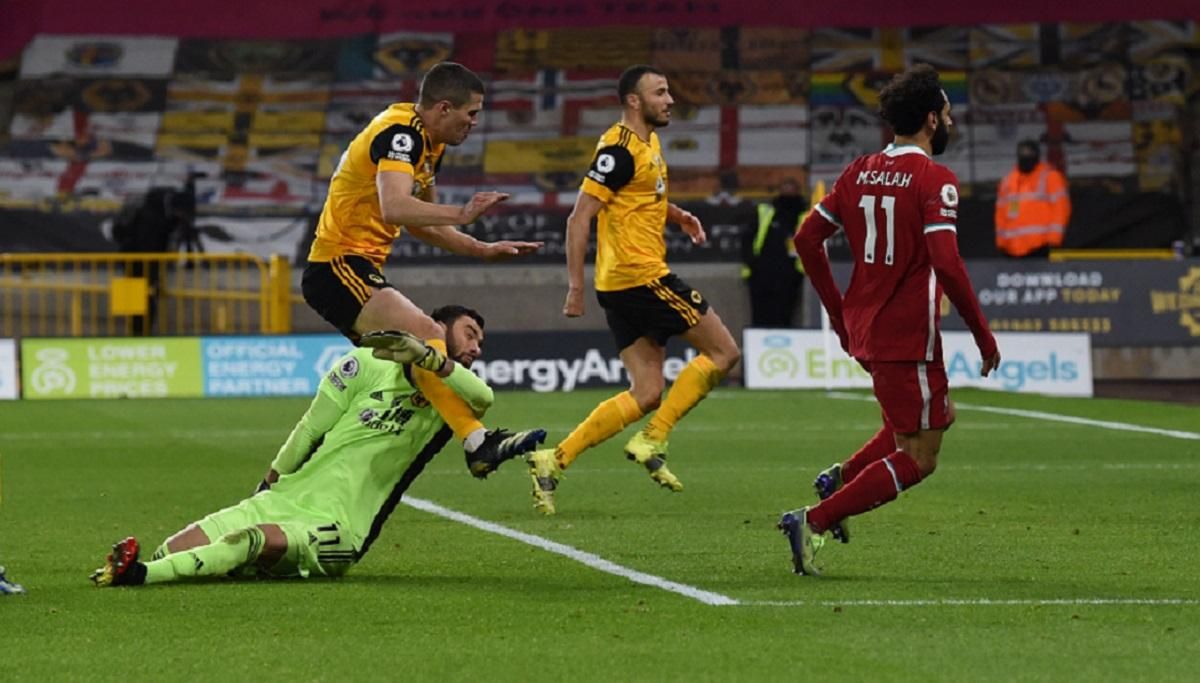 Моторошна травма голкіпера Вулверхемптона у матчі з Ліверпулем – відео Моторошна травма голкіпера Вулверхемптона у матчі з Ліверпулем – відео