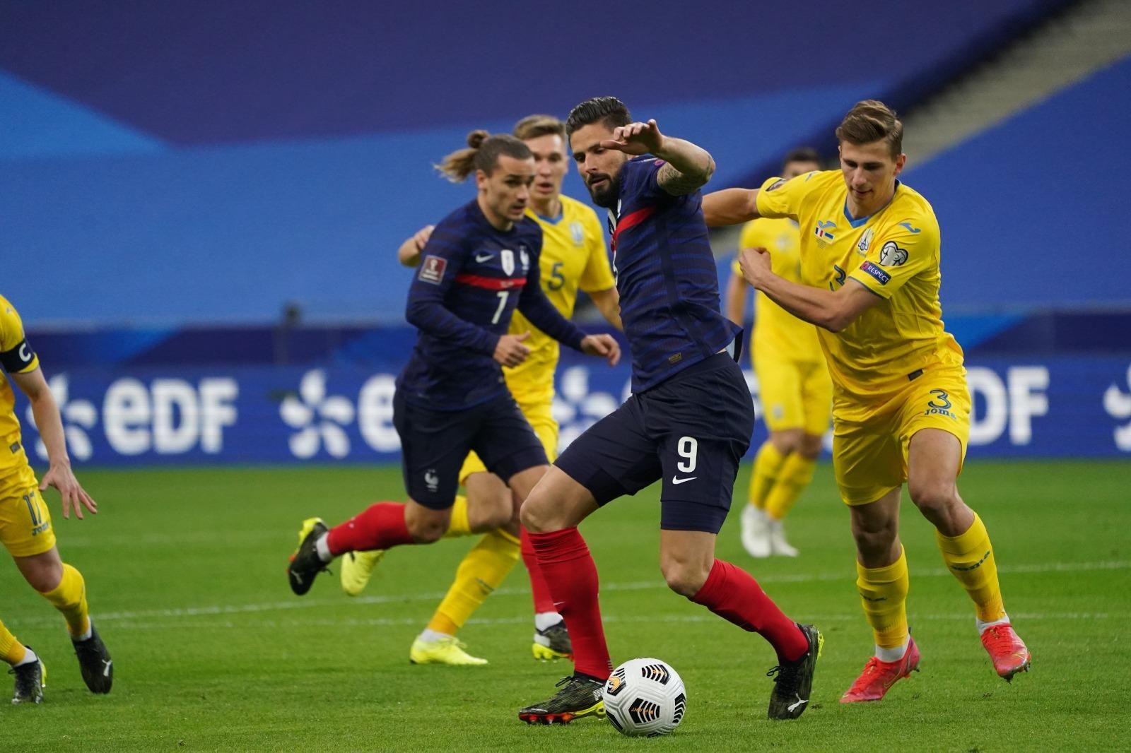 Франція - Україна результат і відео голів 24.03.2021, ЧС 2022 