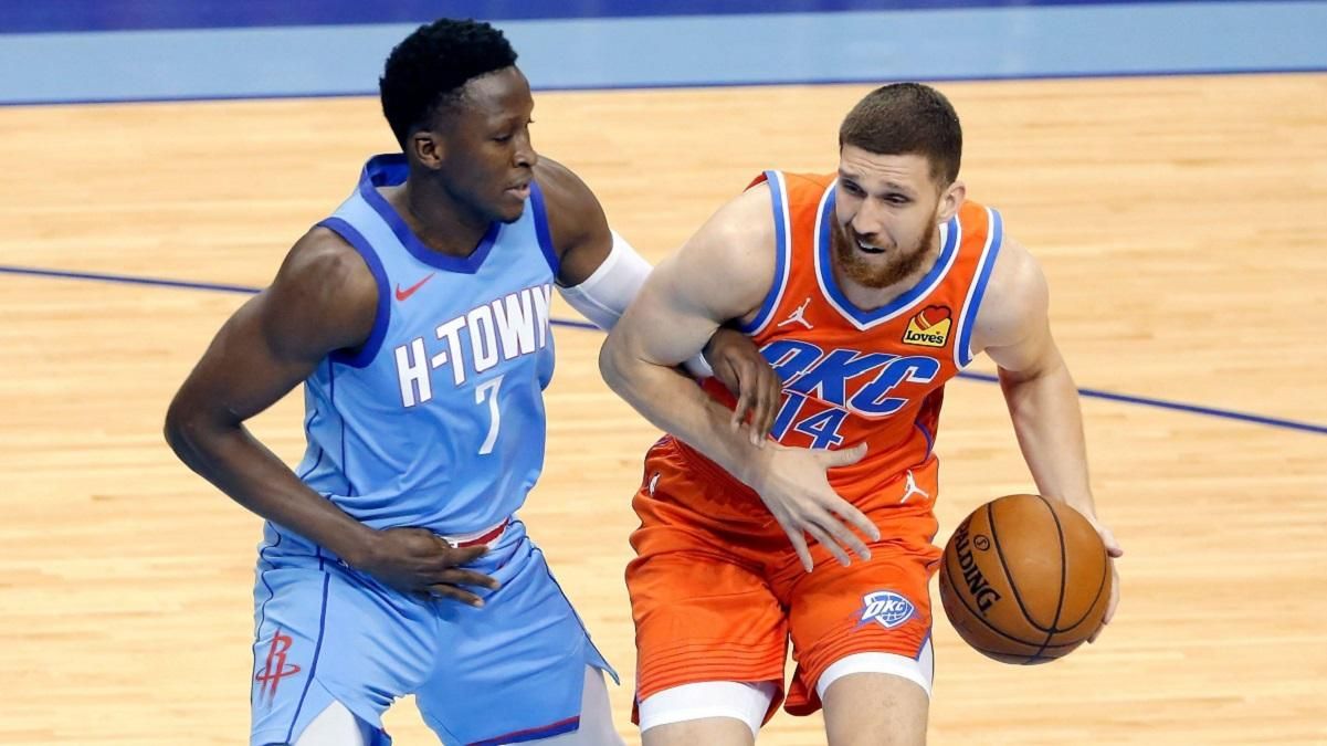 Оклахома победила в НБА, Михайлюк провел результативный матч Оклахома победила в НБА, Михайлюк провел результативный матч