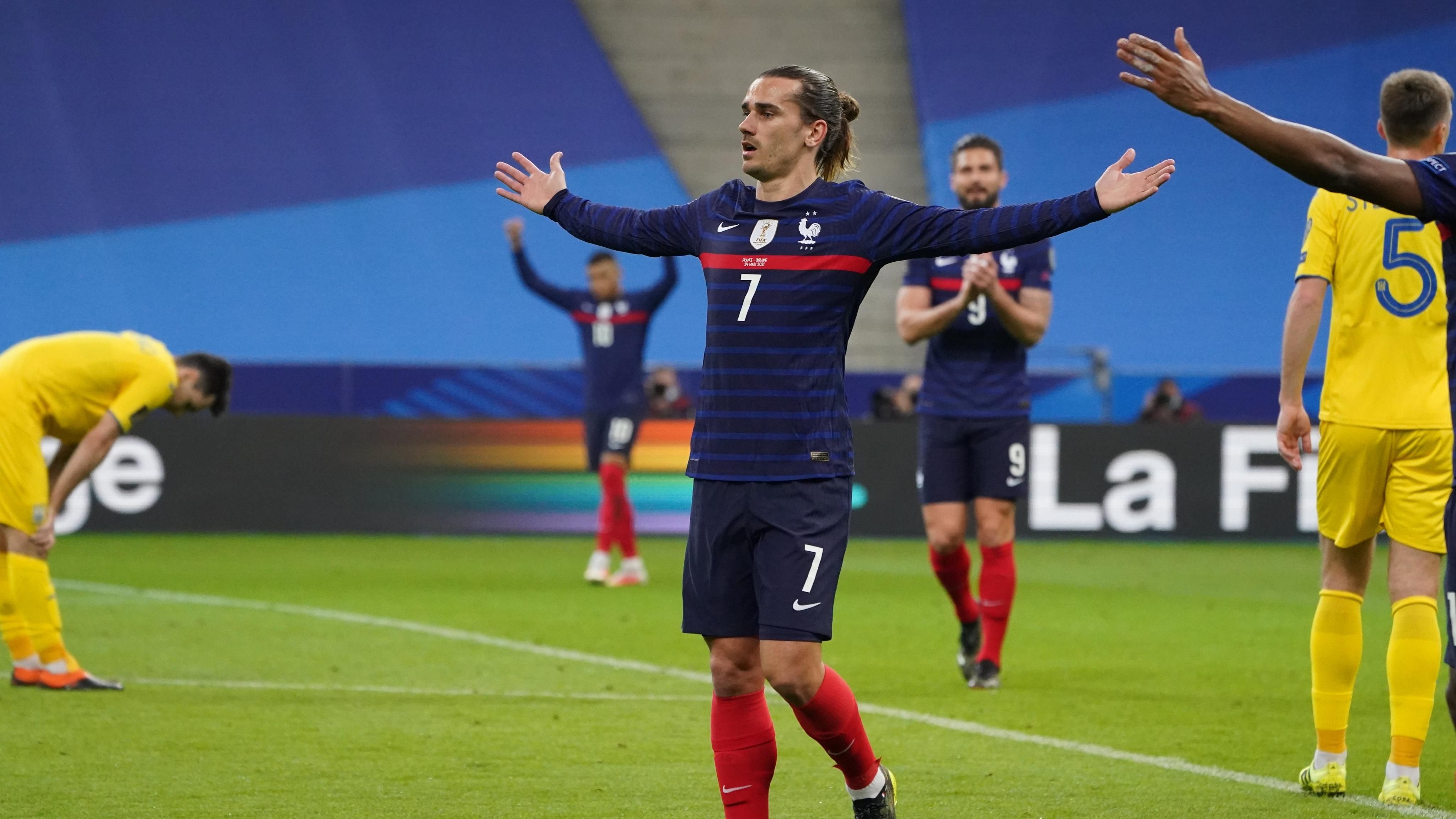 Как Гризманн забил гол в ворота сборной украины: видео Как Гризманн забил гол в ворота сборной украины: видео