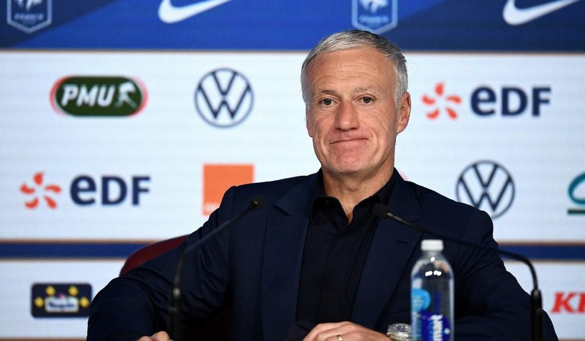 Впервые увидели такую игру Украины, – тренер Франции Дешам Впервые увидели такую игру Украины, – тренер Франции Дешам